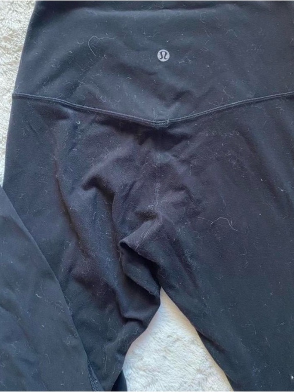 lululemon athletica Black Kids' Performance Leggings